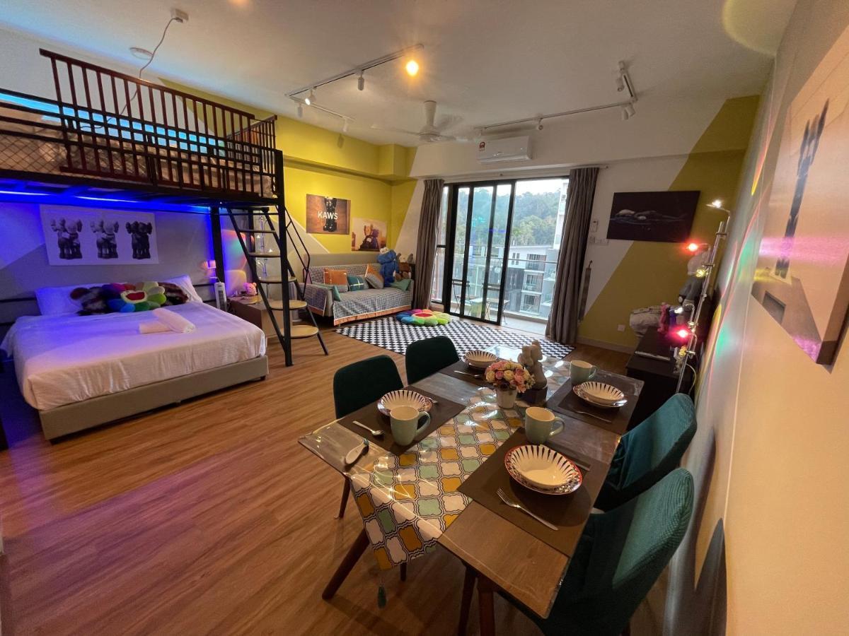 ג'נטינג היילנדס Kaw Supreme Theme Wifi Luxury 7 Pax Genting Pool & Mountain View Cuti Genting Homestay Midhills מראה חיצוני תמונה